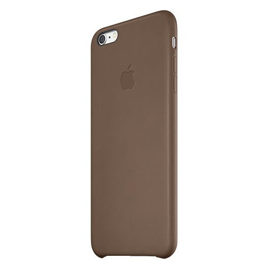 Apple iPhone 6 Plus nahkakuori (ruskea) - Gigantti verkkokauppa