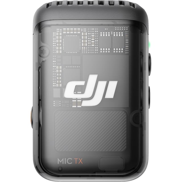 DJI Mic 2 langaton mikrofonivastaanotin (musta)