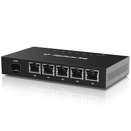 Ubiquiti EdgeRouter X, 5-Ports, SFP, Gigabit, Passive PoE, black