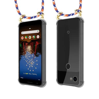 Google PIXEL 3A Suojakuori Kotelo (Sininen)