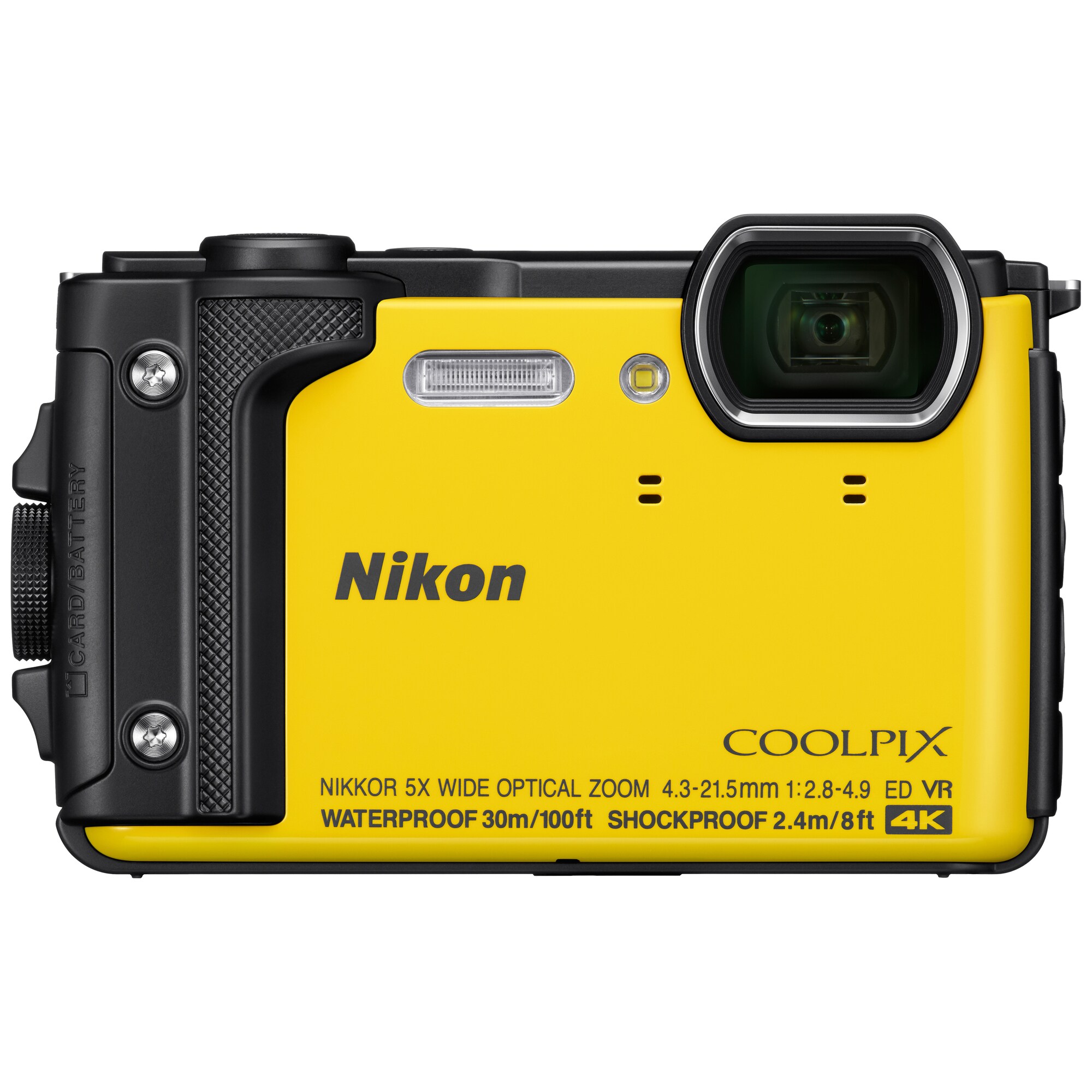 Nikon CoolPix W300 digikamera (musta/keltainen) - Gigantti verkkokauppa