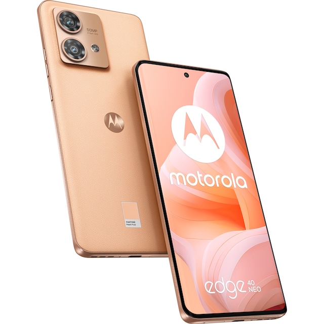 Motorola Edge 40 Neo 5G älypuhelin 12/256 GB (vaaleanpunainen)