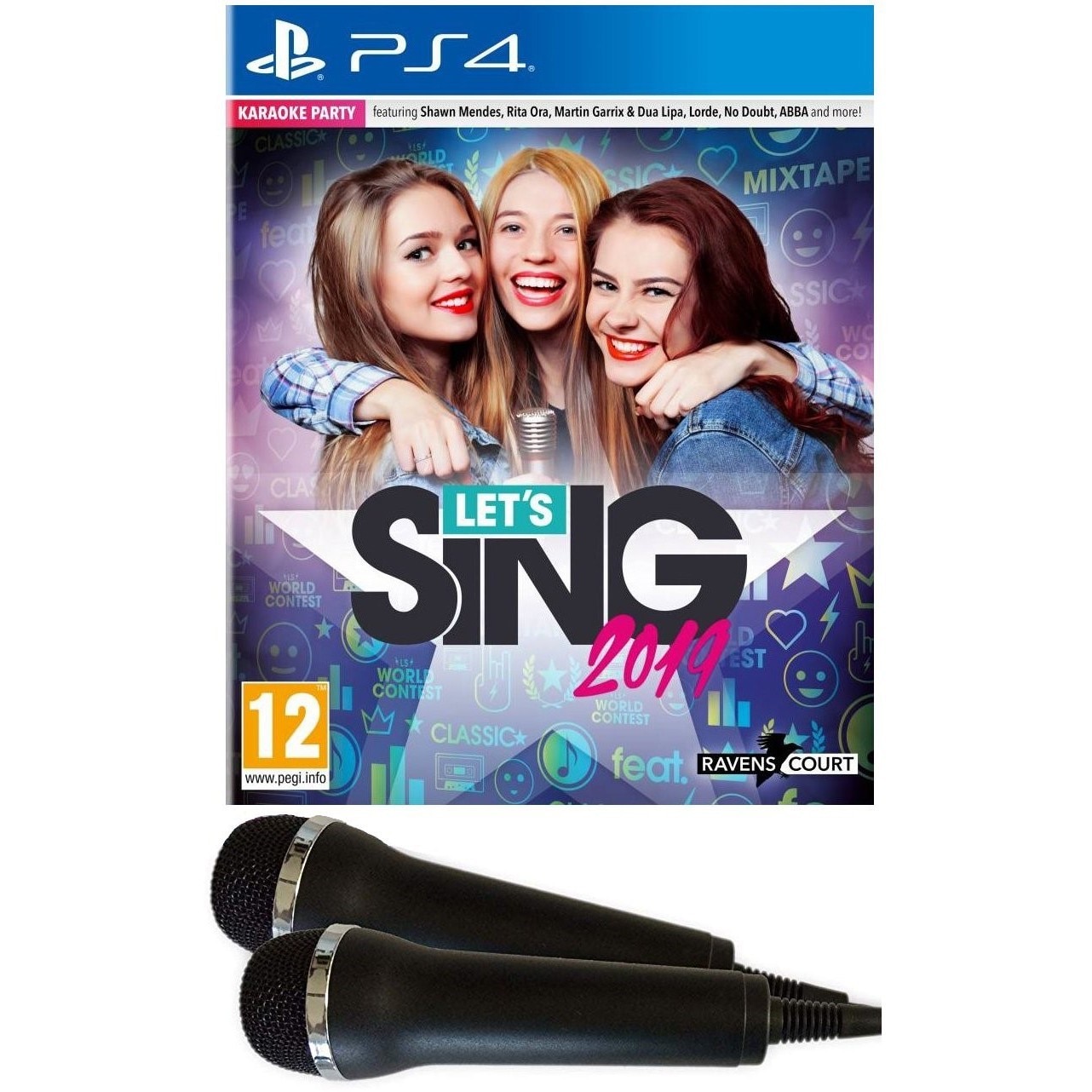 Let s Sing 2019 - Mic Bundle (PS4) - Gigantti verkkokauppa