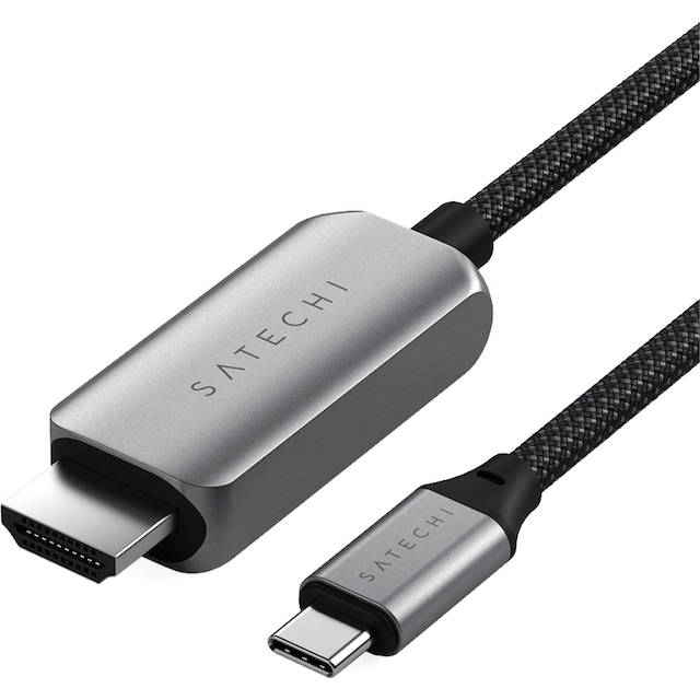 Satechi USB-C to HDMI 2.1 kaapeli 2 m (musta)