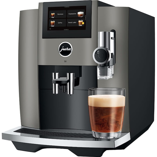 Jura S8 automaattinen kahvikone 15480 (Dark Inox)
