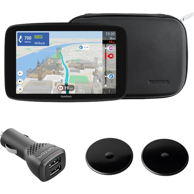 TomTom Go Camper Max World 7" GPS Premium pakkaus