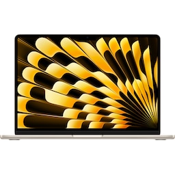 MacBook Air 13 M3 8/256 GB (tähtivalkea)