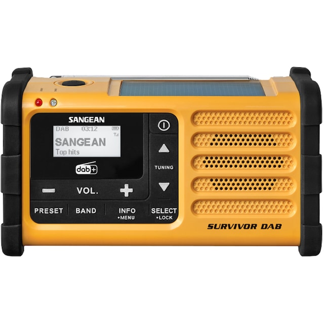 Sangean MMR-88 digitaaliradio (oranssi)