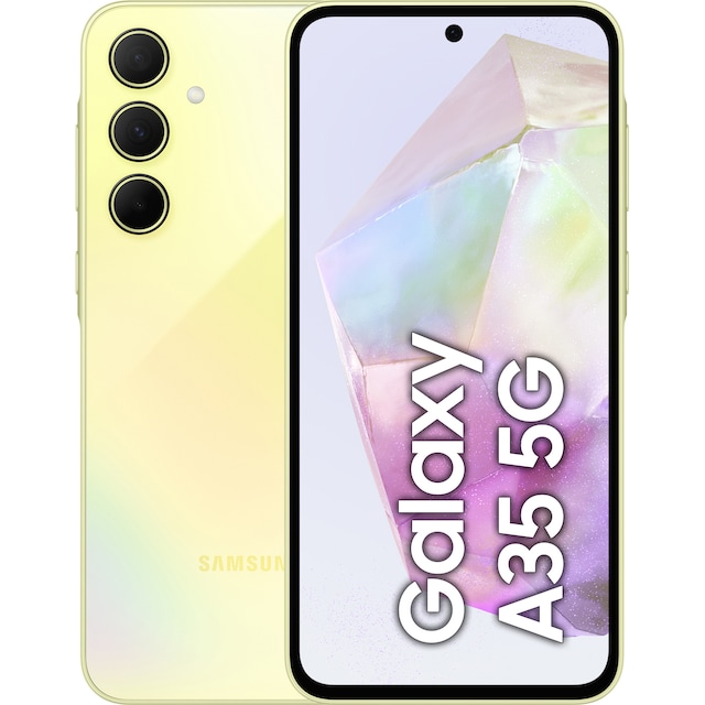 Samsung Galaxy A35 5G älypuhelin 6/128 GB (keltainen)