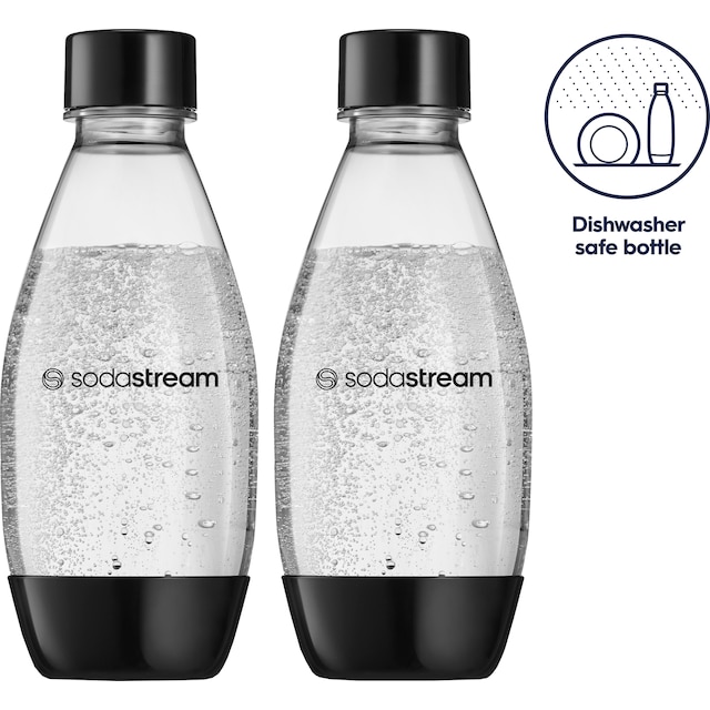 SodaStream DWS Fuse pullo 1748223770 (2 kpl, musta)