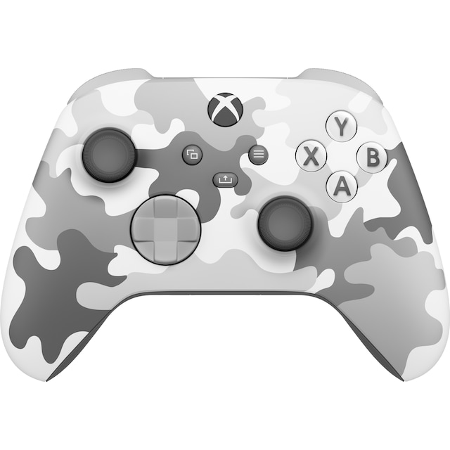 Xbox Arctic Camo peliohjain (White Grey Camouflage)
