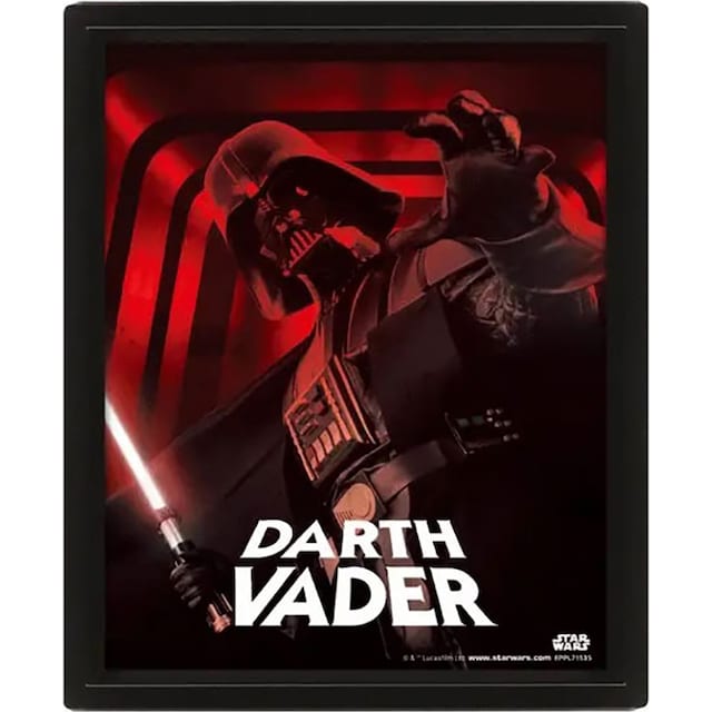Pan Vision Star Wars 3D juliste (Darth Vader)