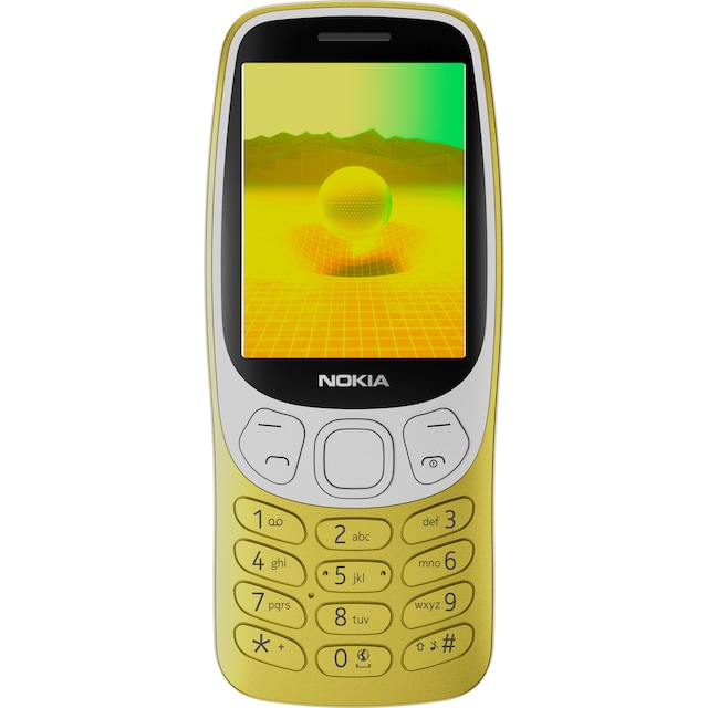Nokia 3210 4G klassinen matkapuhelin (kulta)