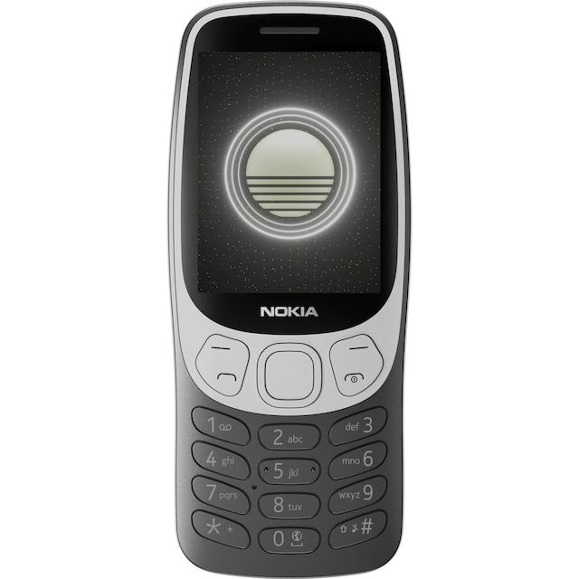 Nokia 3210 4G klassinen matkapuhelin (musta)
