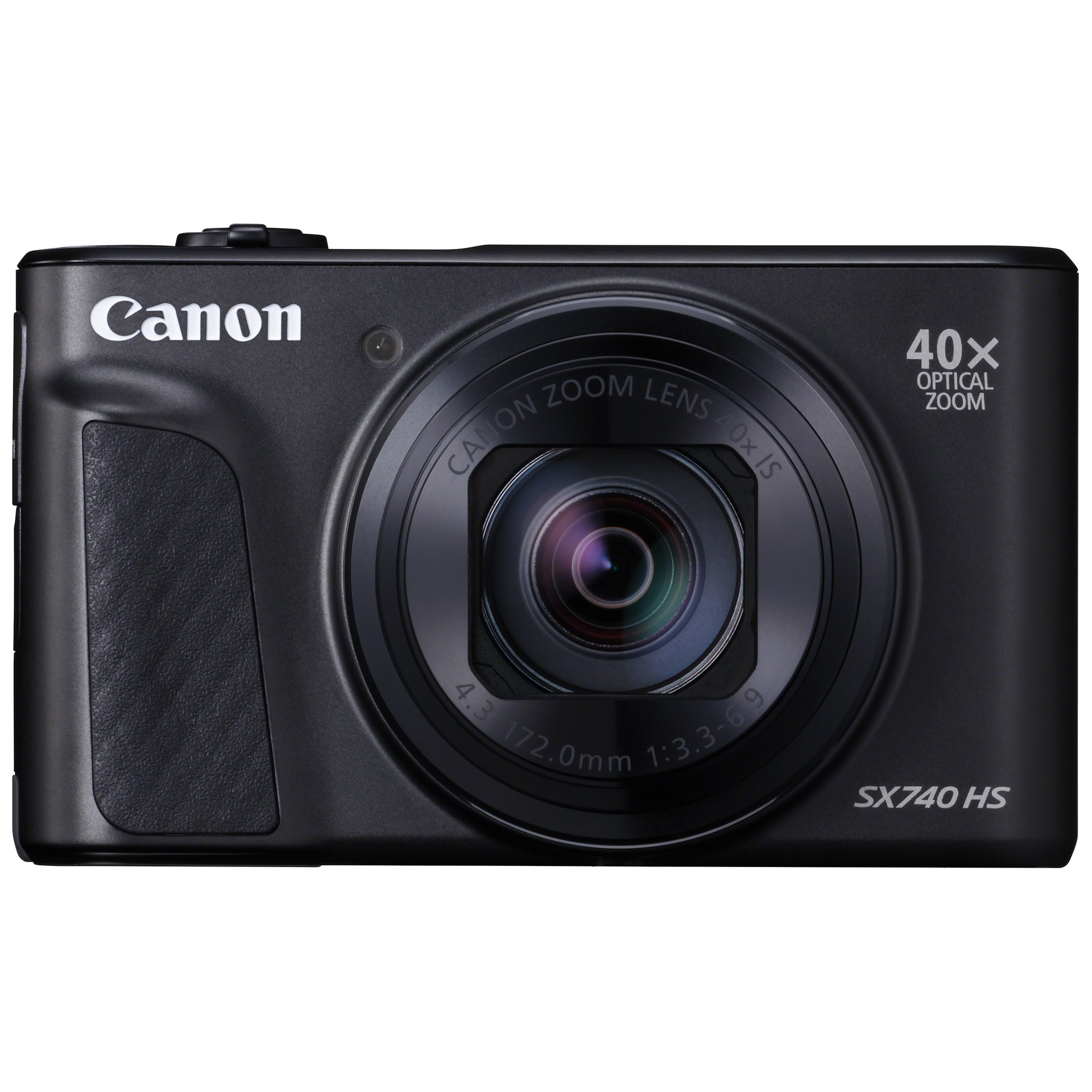 Canon PowerShot SX740 HS zoom kamera (musta) - Gigantti verkkokauppa