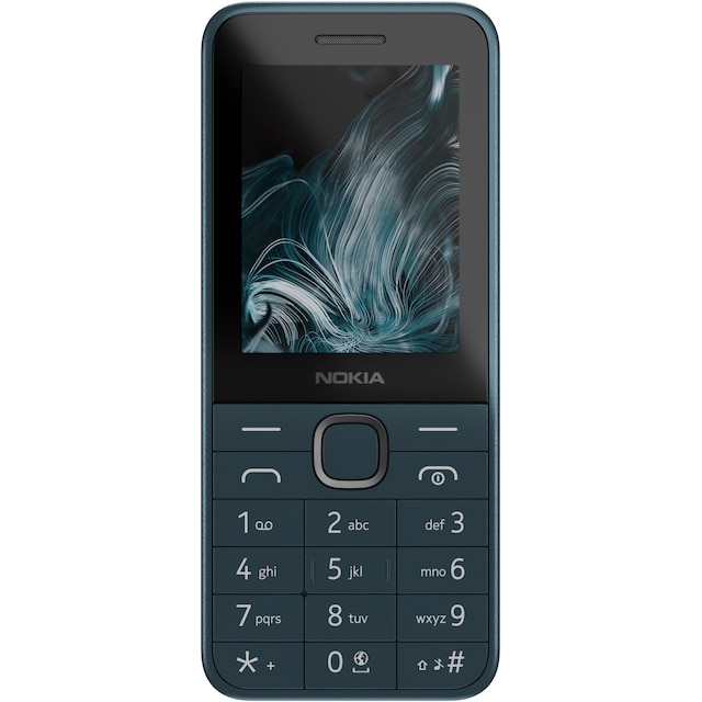 Nokia 225 4G klassinen matkapuhelin (sininen)