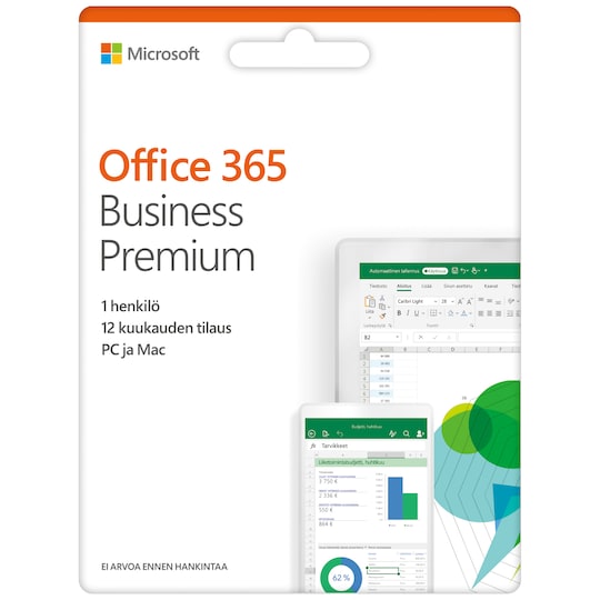 Microsoft Office 365 Business Premium (FI) - Gigantti verkkokauppa