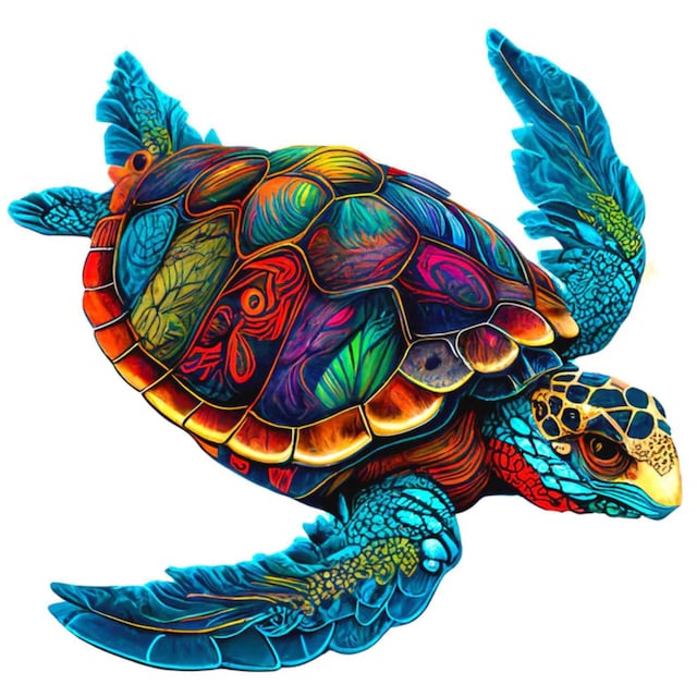 Crafthub Vibrant Sea Turtle palapeli