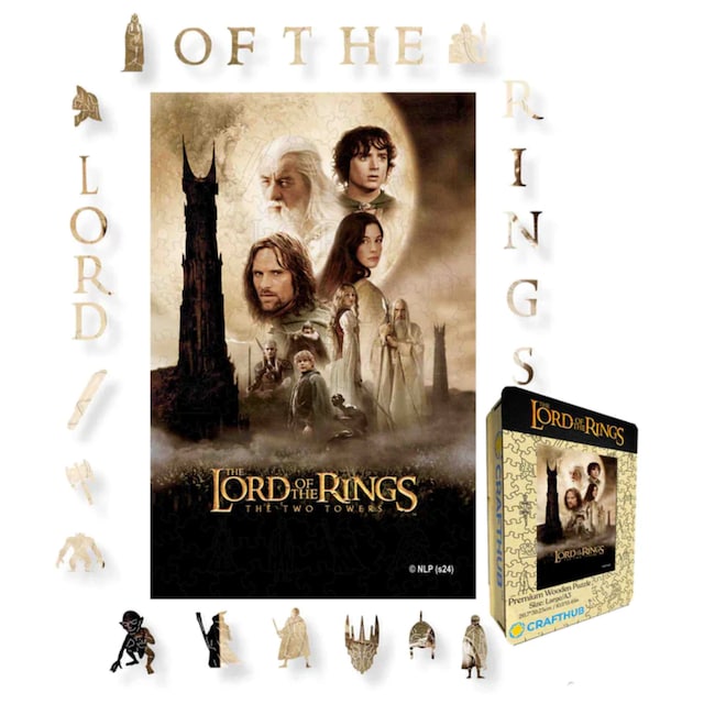 Crafthub The Lord of the Rings palapeli (Fellowship of the Two Towers)