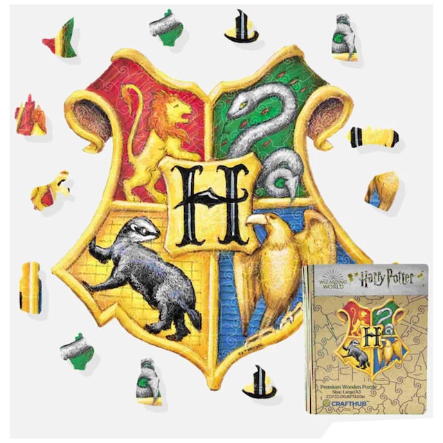 Crafthub Harry Potter palapeli (Hogwards Crest)