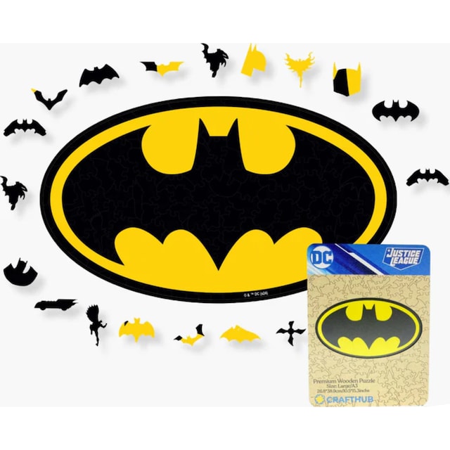 Crafthub Batman palapeli (Logo)