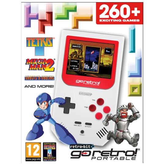 Go Retro! Portable kannettava pelikonsoli - Gigantti verkkokauppa