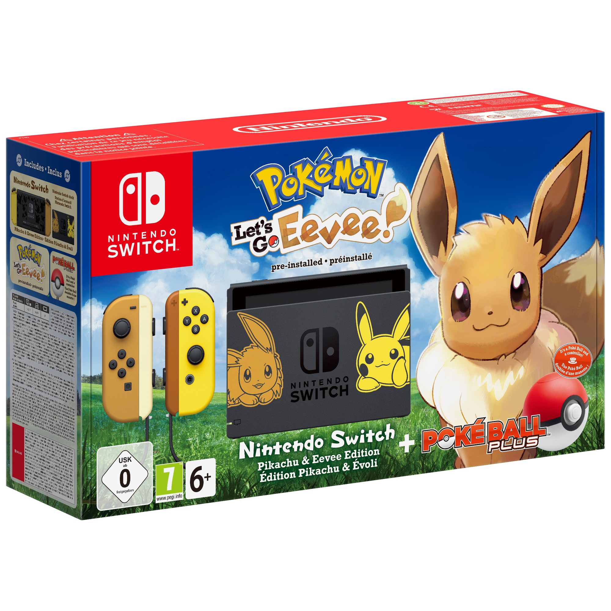 Nintendo Switch - Pokémon: Let's Go, Eevee! Limited Edition - Gigantti  verkkokauppa