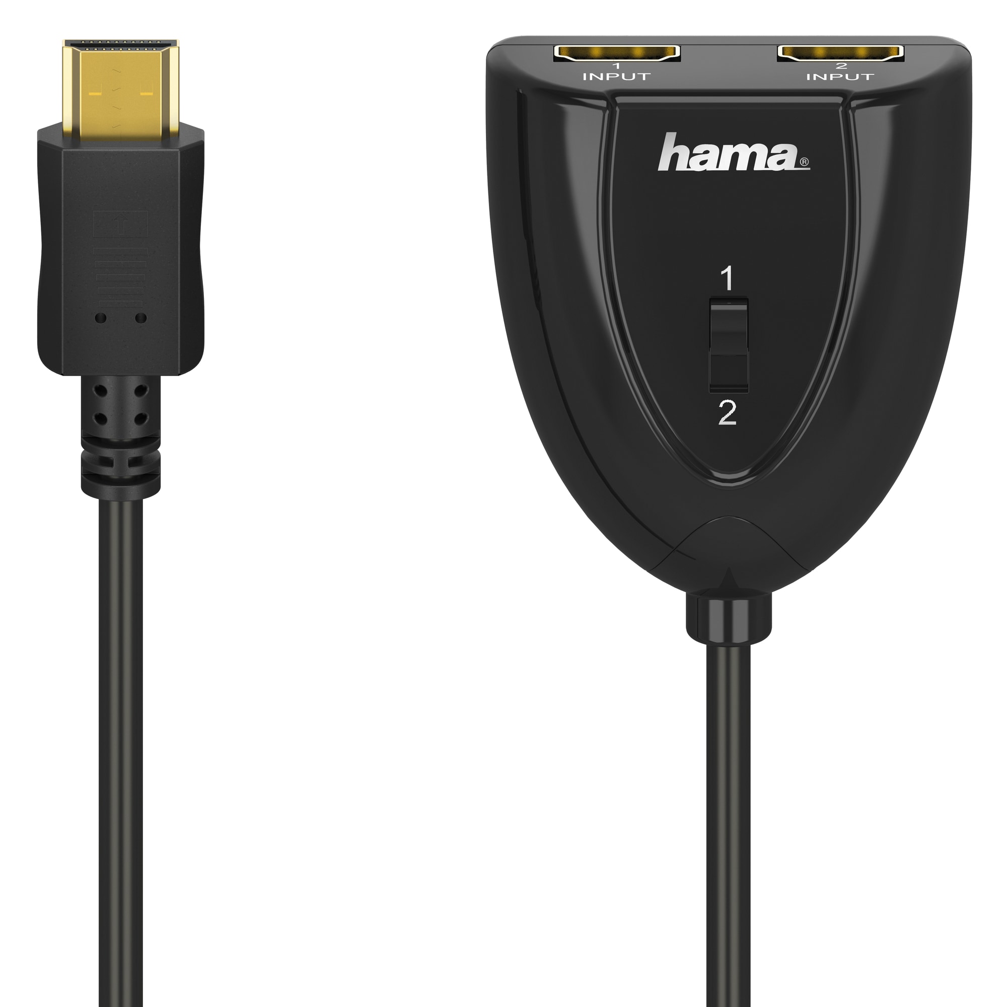 Hama 2x1 HDMI kytkin - Gigantti verkkokauppa