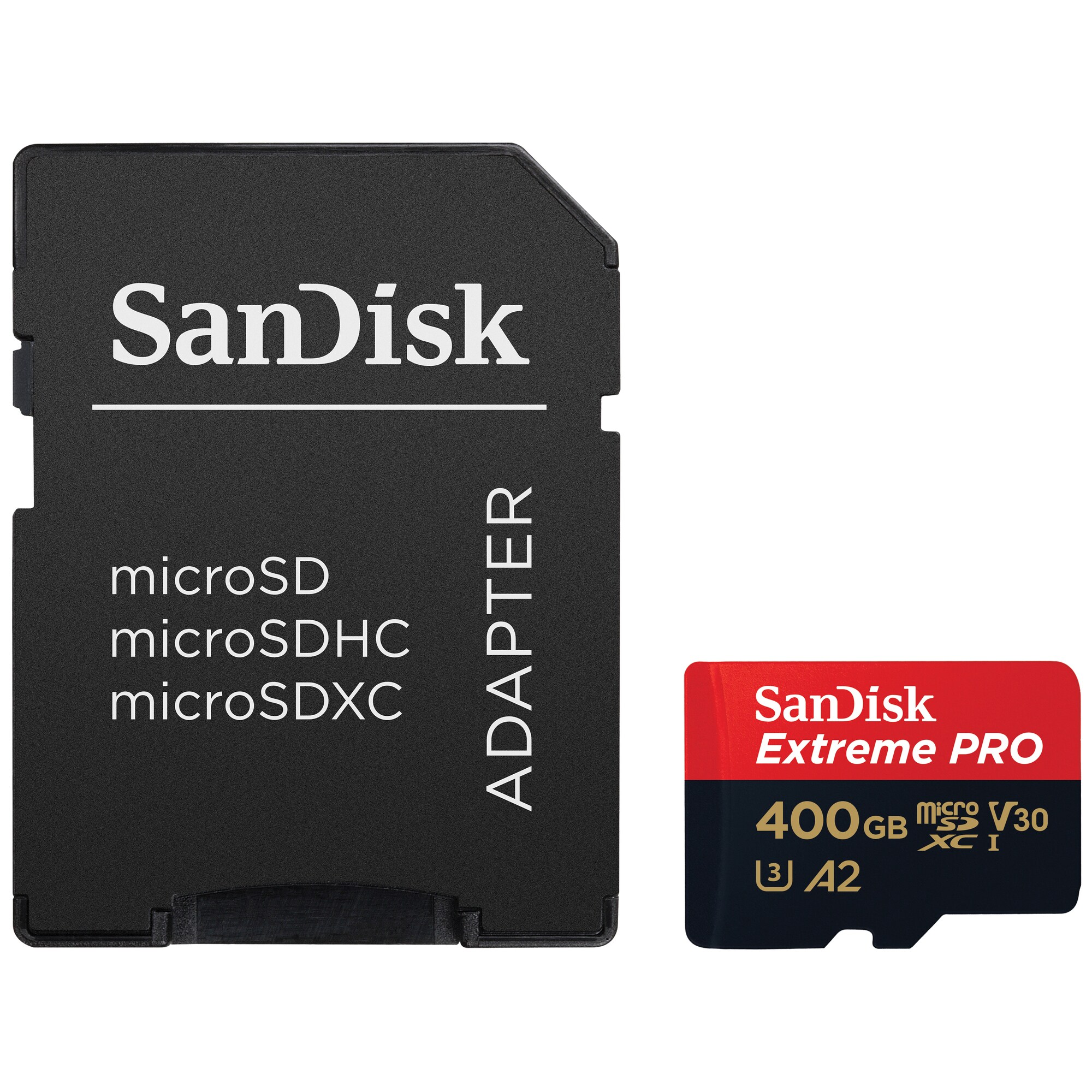 SanDisk MicroSDXC Extreme Pro 400 GB muistikortti - Gigantti verkkokauppa