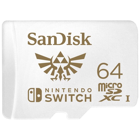 SanDisk MicroSDXC Nintendo Switch muistikortti 64 GB - Gigantti verkkokauppa