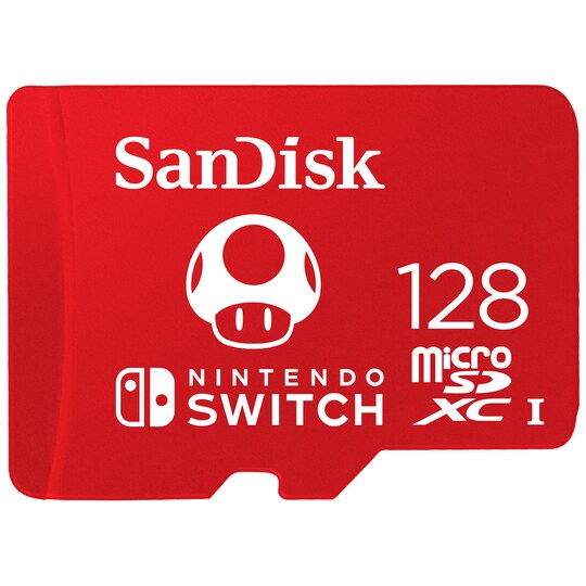 SanDisk MicroSDXC Nintendo Switch muistikortti 128 GB - Gigantti  verkkokauppa