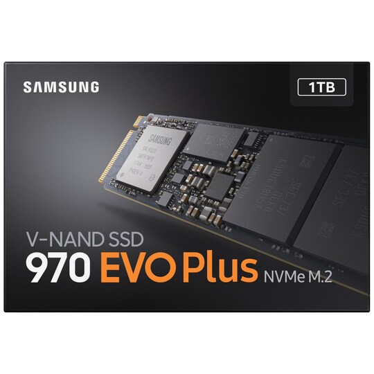 Samsung 970 EVO Plus M.2 SSD-muisti (1 TB) - Gigantti verkkokauppa