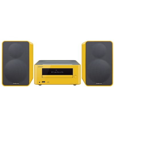 ONKYO CS-265-Y Ministereo Bluetoothilla, Keltainen - Gigantti verkkokauppa