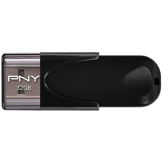 PNY Attache 4 USB 2.0 muistitikku 32 GB (musta) - Gigantti verkkokauppa