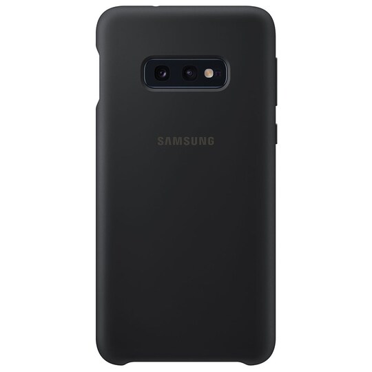 Samsung Galaxy S10e Silicone suojakuori (musta) - Gigantti verkkokauppa