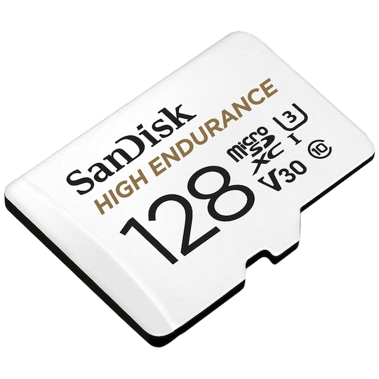 SanDisk MicroSDXC Endurance muistikortti SD adapterilla 128 GB - Gigantti  verkkokauppa
