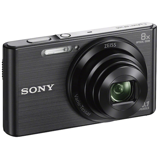 Sony CyberShot DSC-W830 digikamera (musta) - Gigantti verkkokauppa
