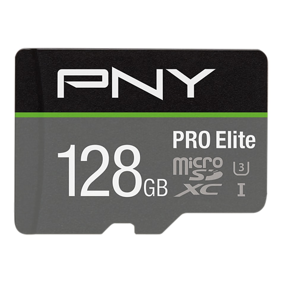 PNY PRO Elite Micro SDXC U3 V30 muistikortti 128 GB - Gigantti verkkokauppa