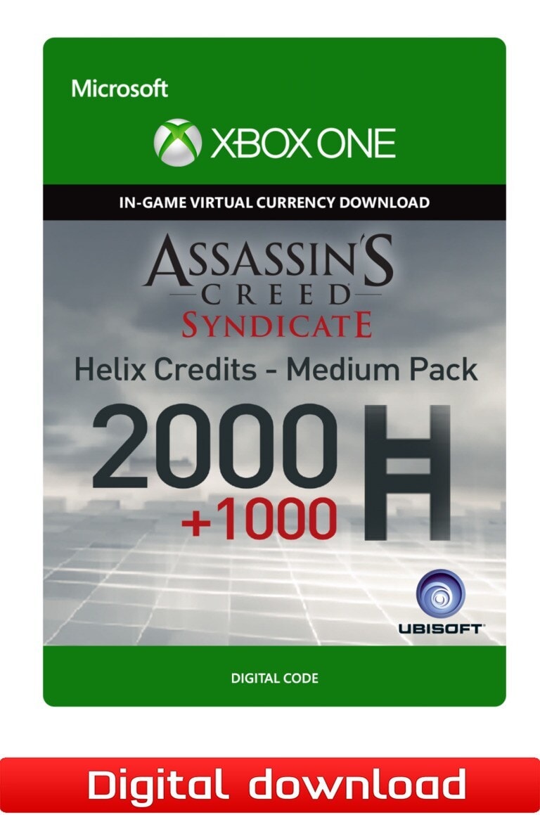 Assassin's Creed Syndicate Helix Credits Medium Pack - XOne - Gigantti  verkkokauppa