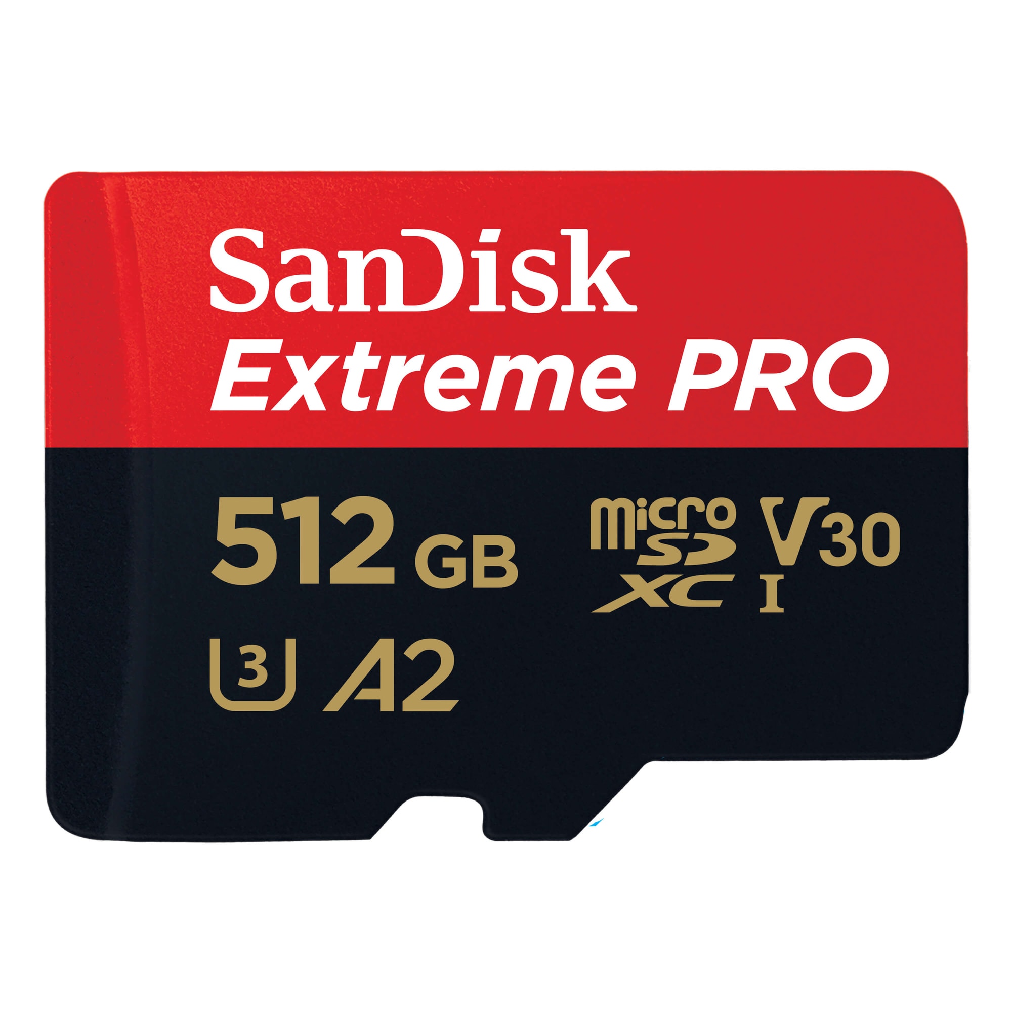 SanDisk MicroSDXC Extreme Pro muistikortti 512GB - Gigantti verkkokauppa
