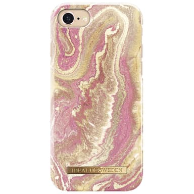 Goldem blush marble