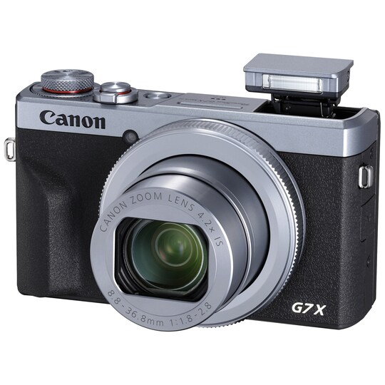 Canon PowerShot G7 X Mark III digikamera (hopea) - Gigantti verkkokauppa