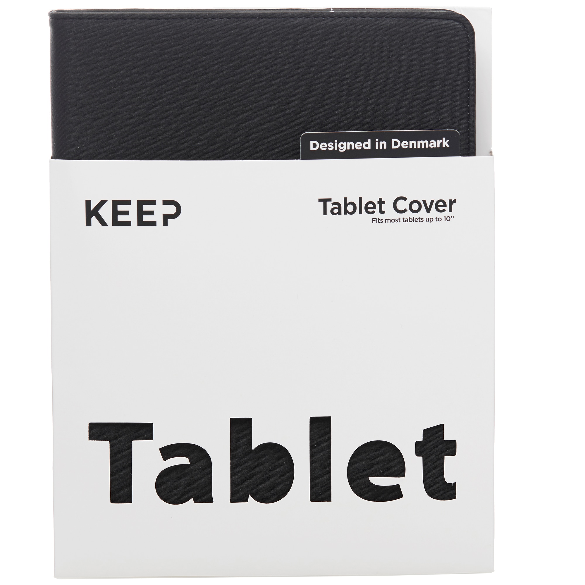 KEEP Universal 10" tabletin suojakotelo (musta) - Gigantti verkkokauppa