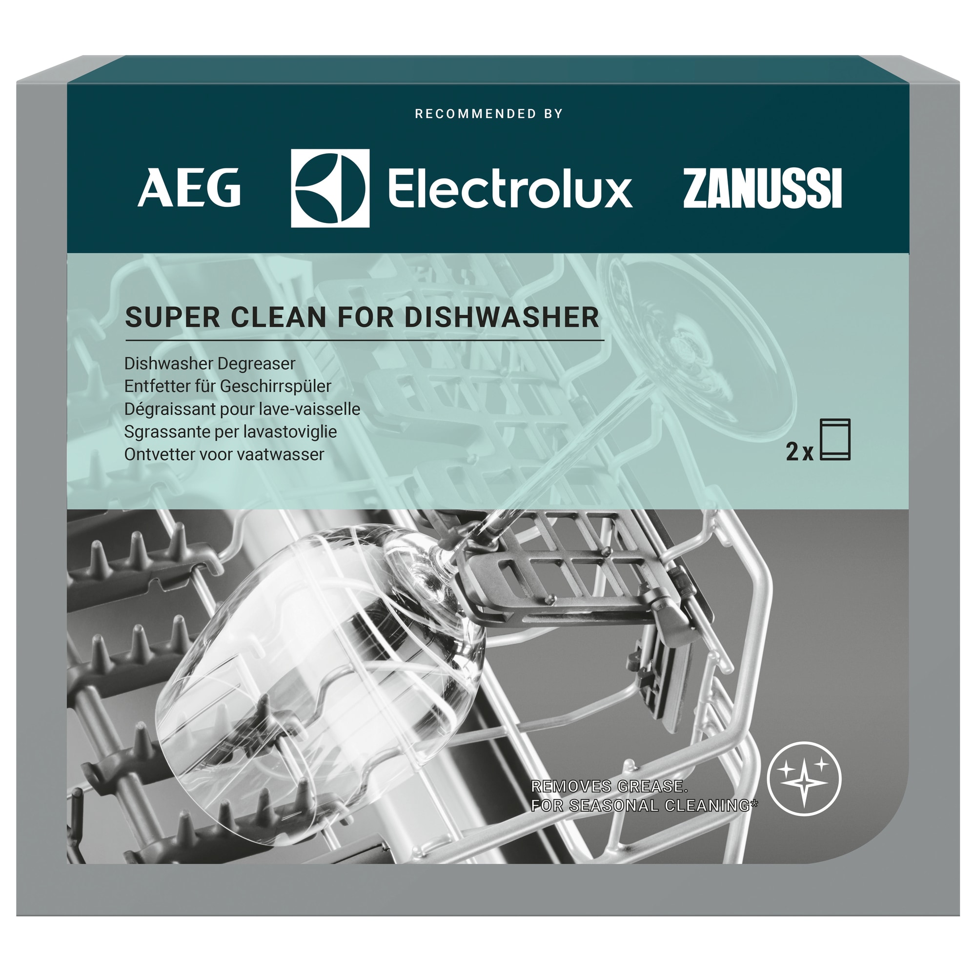Electrolux Super Clean rasvanpoistoaine astianpesukoneille 9029799302 -  Gigantti verkkokauppa