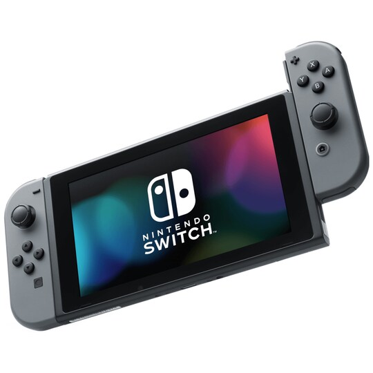 Nintendo Switch 2019 pelikonsoli + Joy-Con ohjaimet (harmaa) - Gigantti  verkkokauppa