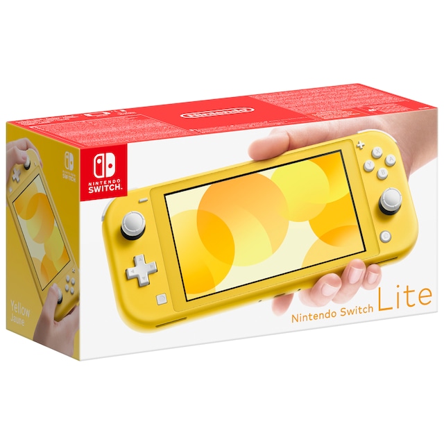 Nintendo Switch Lite pelikonsoli (keltainen)