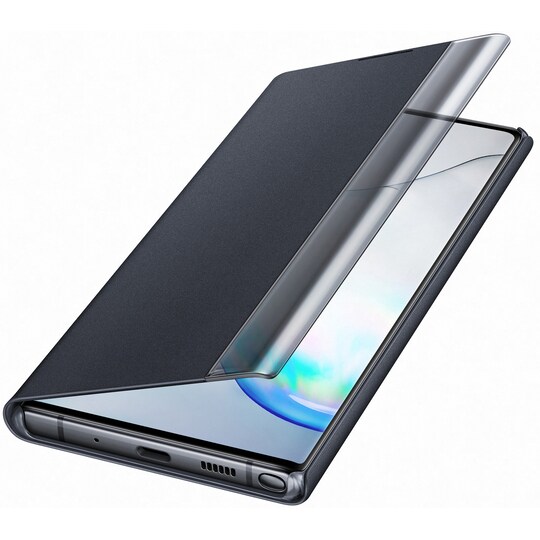 Samsung Galaxy Note 10 Plus Clear View suojakuori (musta) - Gigantti  verkkokauppa