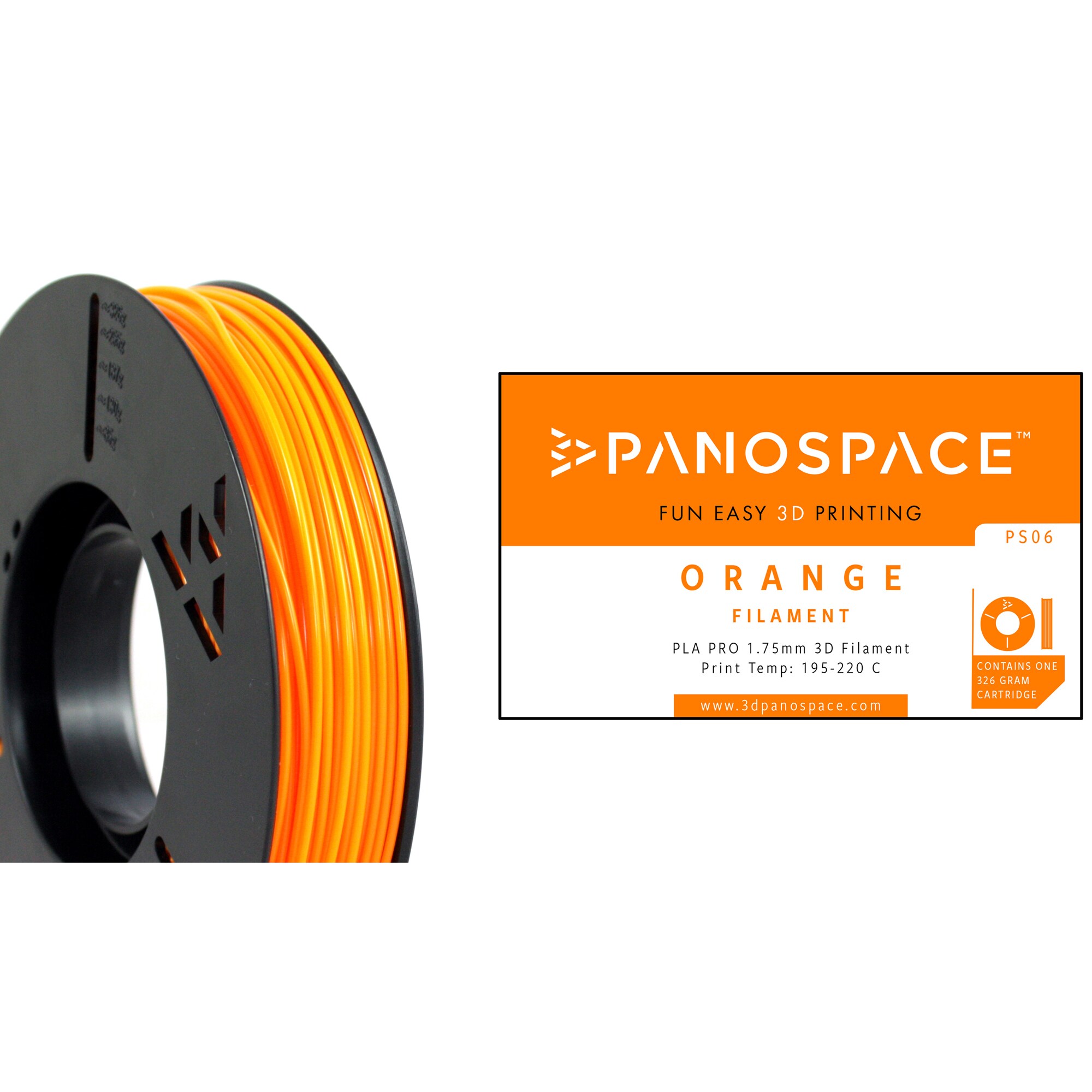 Panospace 3D tulostimen filamentti (oranssi) - Gigantti verkkokauppa