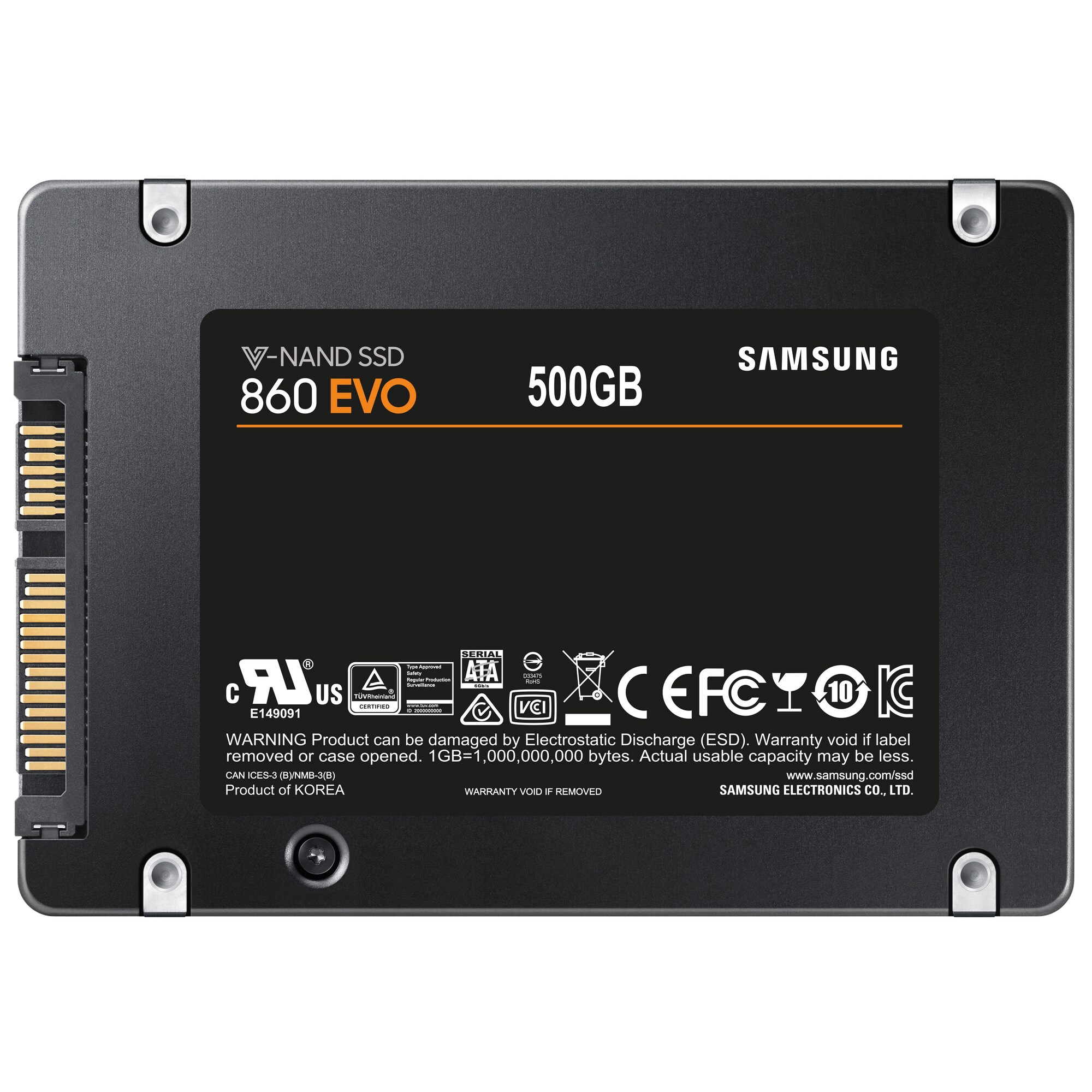 Samsung 860 EVO 2,5" SSD-muisti (500 GB) - Gigantti verkkokauppa