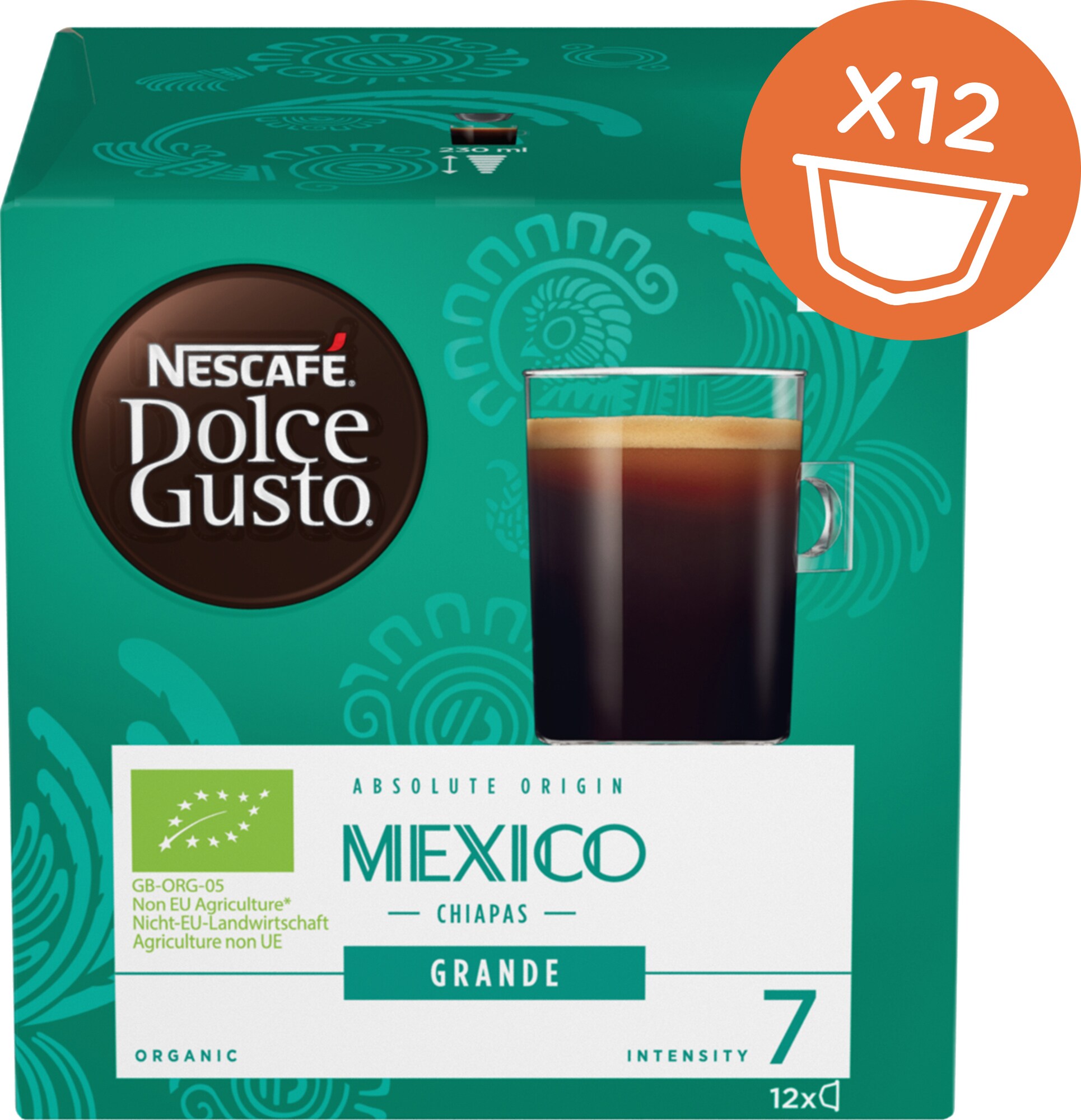 Nescafé Dolce Gusto Mexico Grande Organic kahvikapselit 12379395 - Gigantti  verkkokauppa